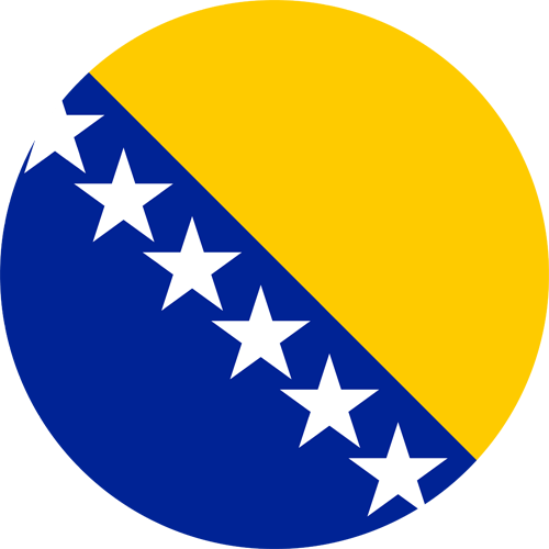 bosnia and herzegovina flag round small 1
