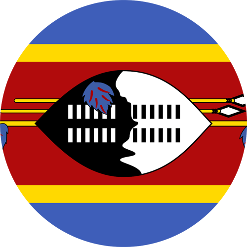 swaziland flag round small 1