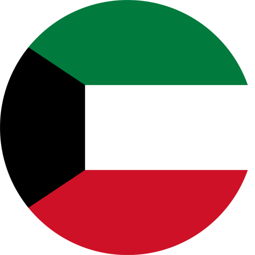 kuwait flag round small 1