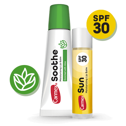 Sun  Soothe lip balm with SPF 30 and aloe