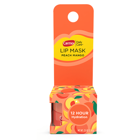 Carmex lip mask packaging